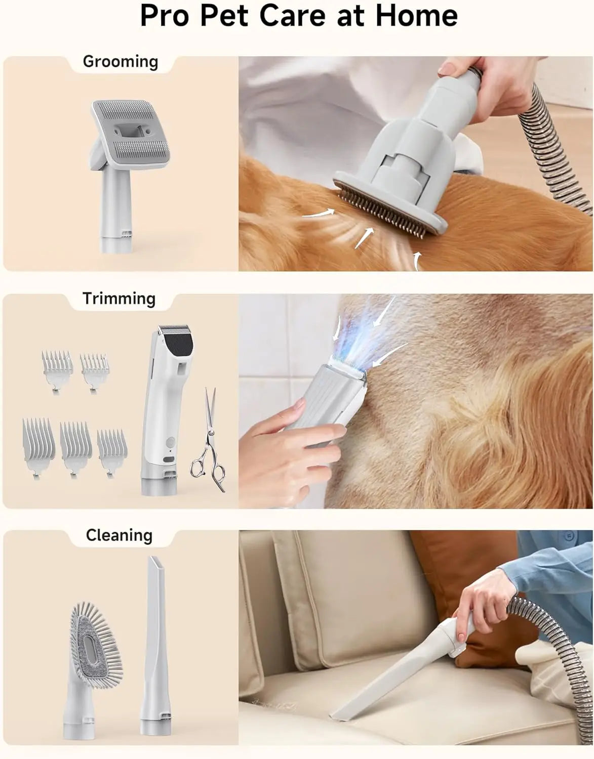 Pet Grooming Vacuum