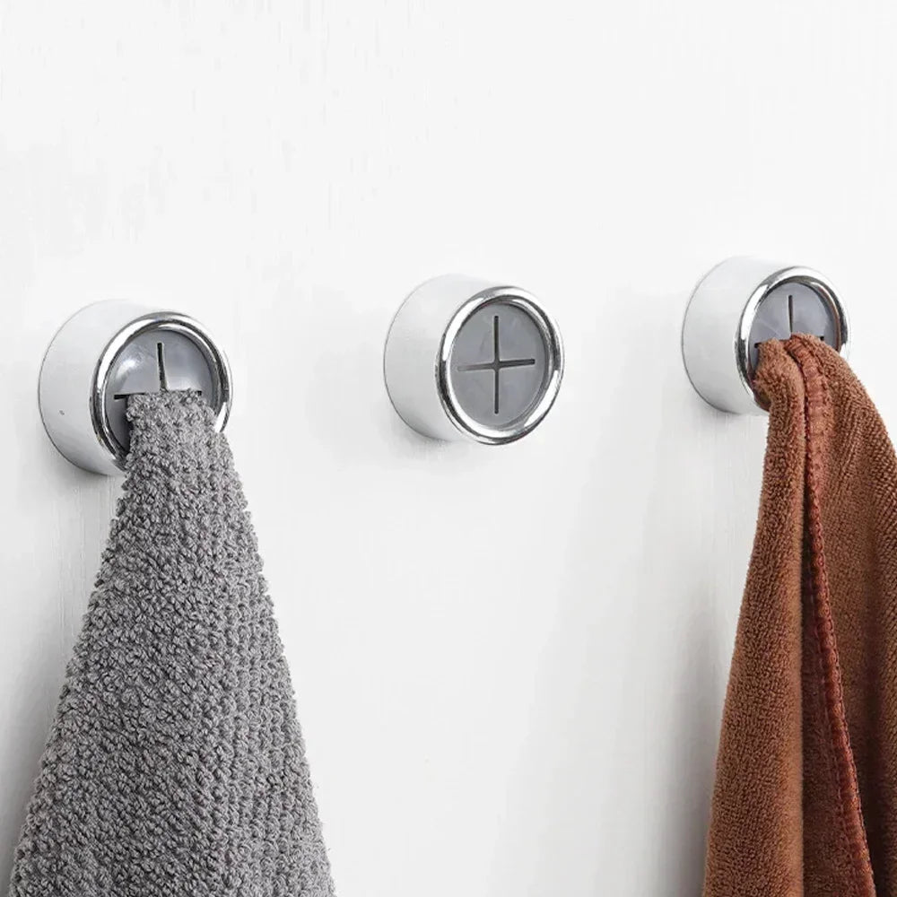 Adhesive Wall-Mounted Towel Holder