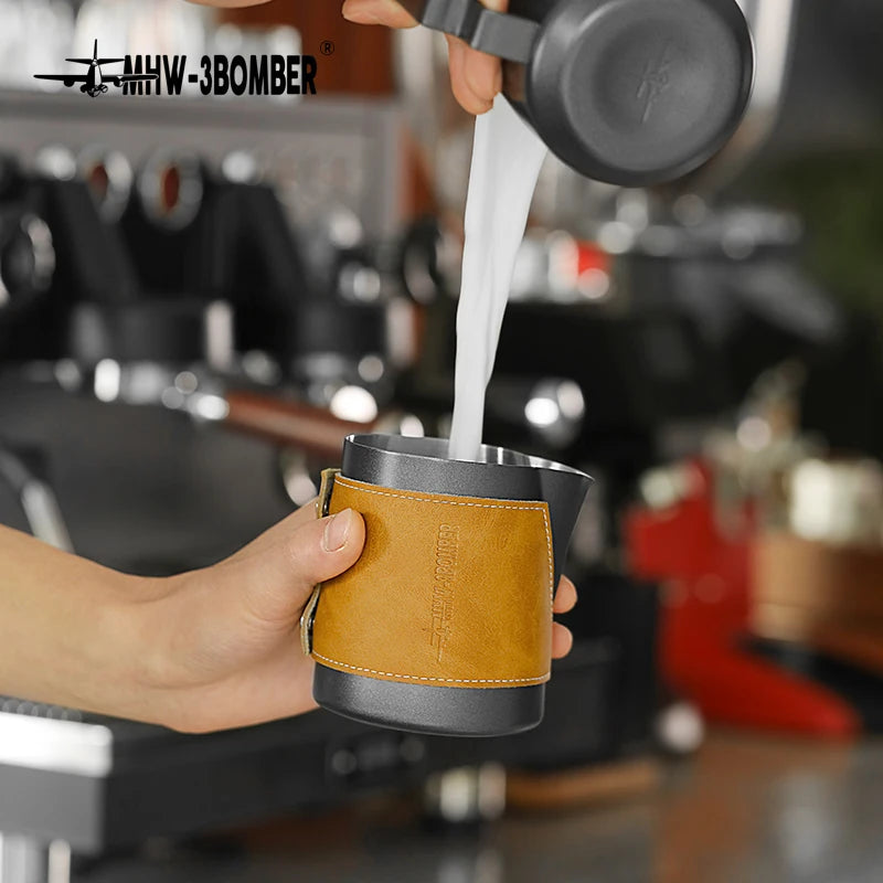 Barista-Grade Stainless Steel Milk Frother