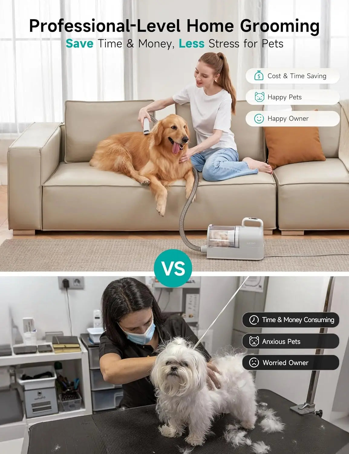 Pet Grooming Vacuum