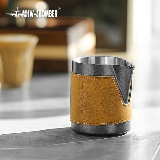 Barista-Grade Stainless Steel Milk Frother