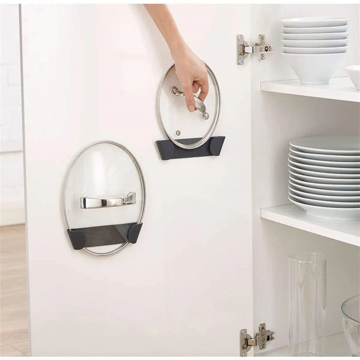 Wall-Mounted Pot Rack