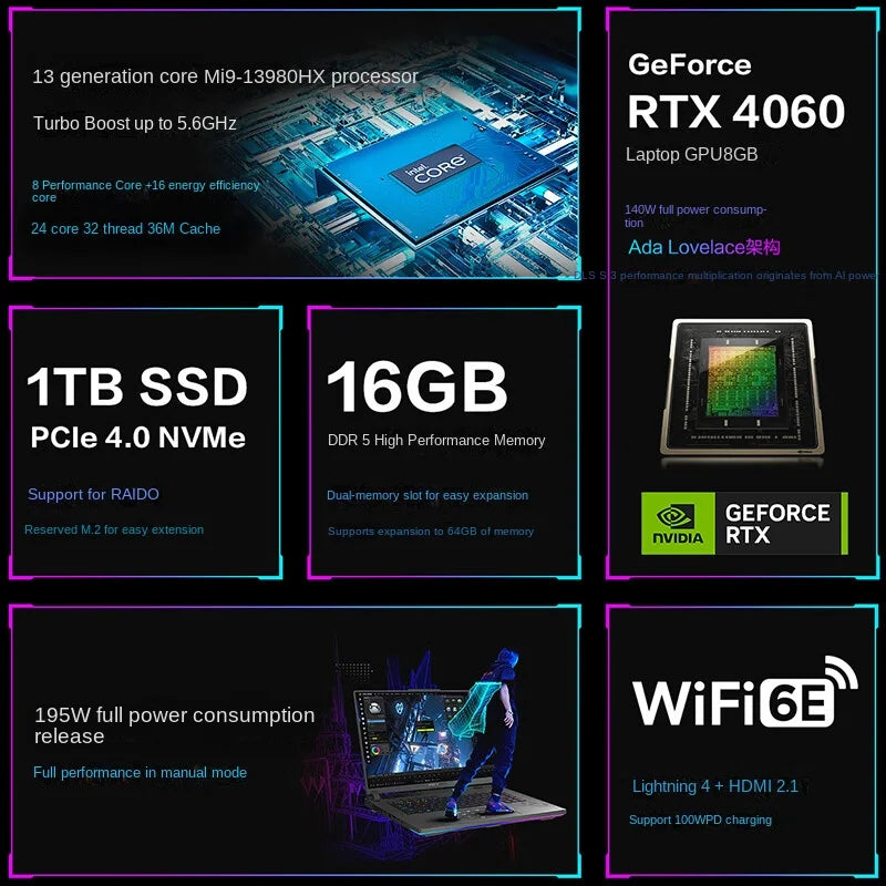 G614 E-sport Gaming Laptop