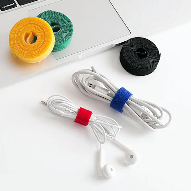 5M Nylon Cable Organizer Roll