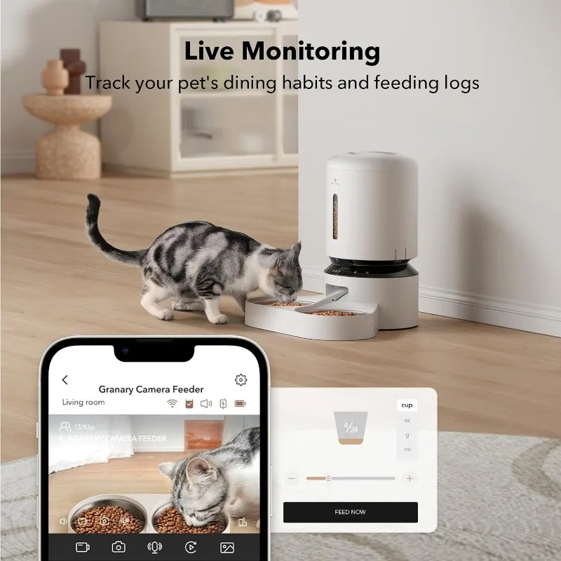 Automatic Cat Camera Feeder