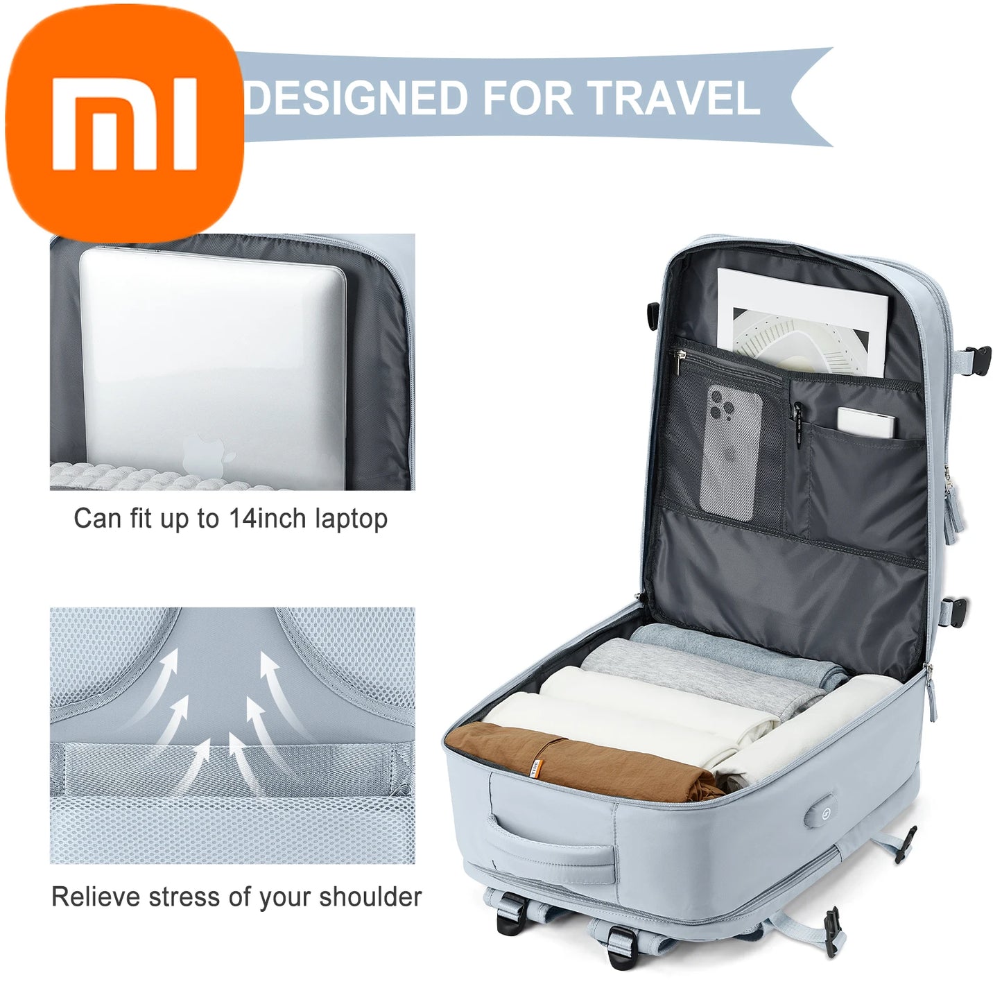 Travel Personal Item Carrying Backpack