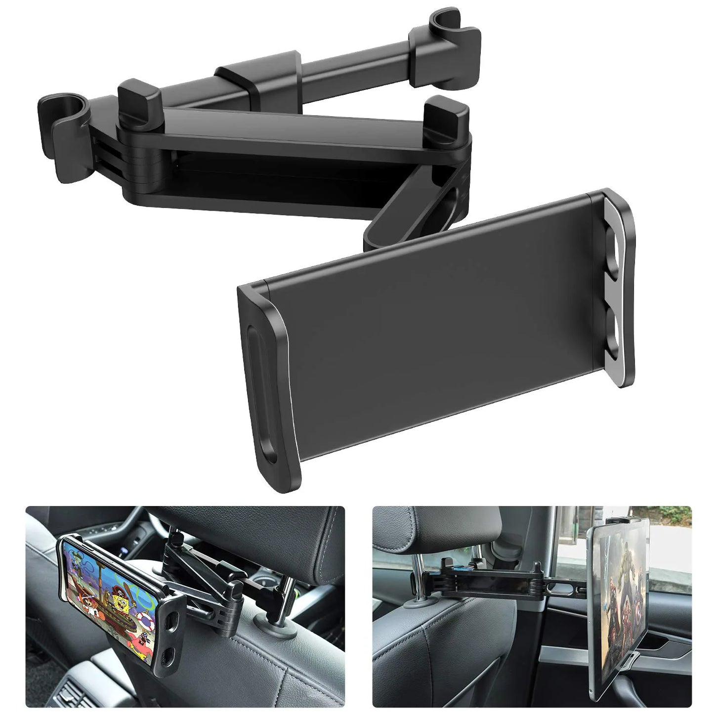 Telescopic Tablet/Phone Car Headrest Mount