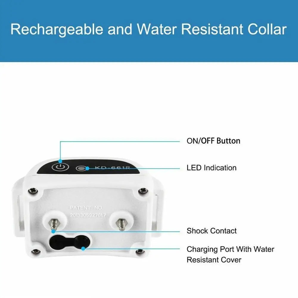 Wireless Electric Dog Fence Shock Collar