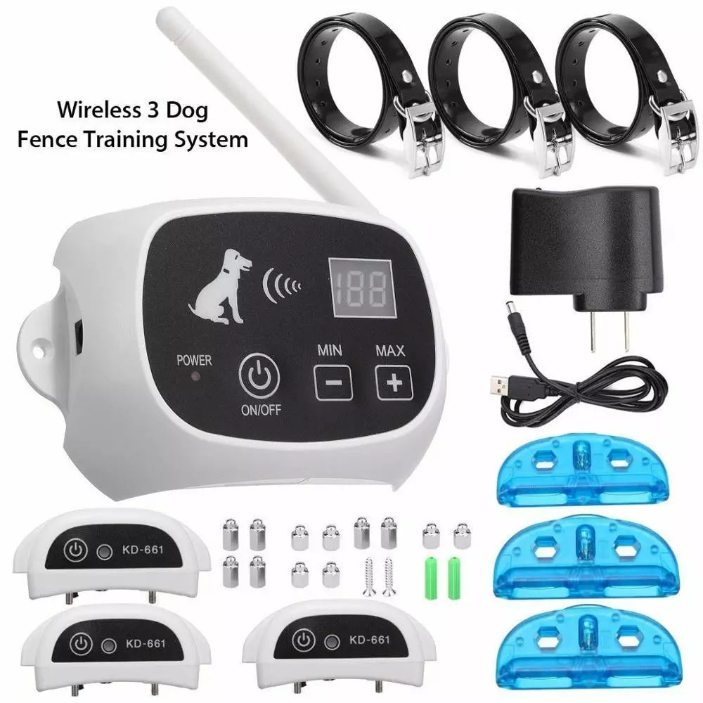 Wireless Electric Dog Fence Shock Collar